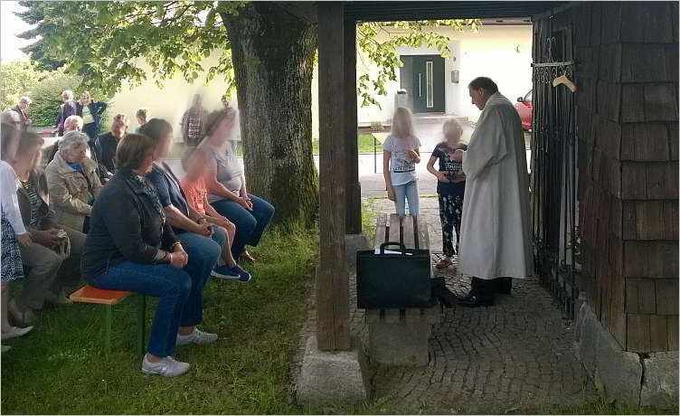 Maiandacht bei der Kohlbauerkapelle in Wegscheid - Nachbarschaft