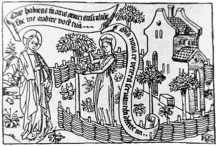 Der Kapellengarten der Kohlbauerkapelle in Wegscheid ein hortus conclusus