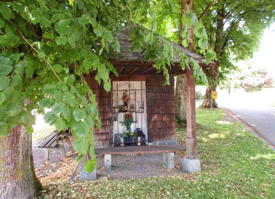 Ein Blick in das Innere der Kohlbauerkapelle in Wegscheid