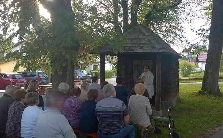 Maiandacht bei der Kohlbauerkapelle in Wegscheid - Gemeinsame öffentliche Andacht