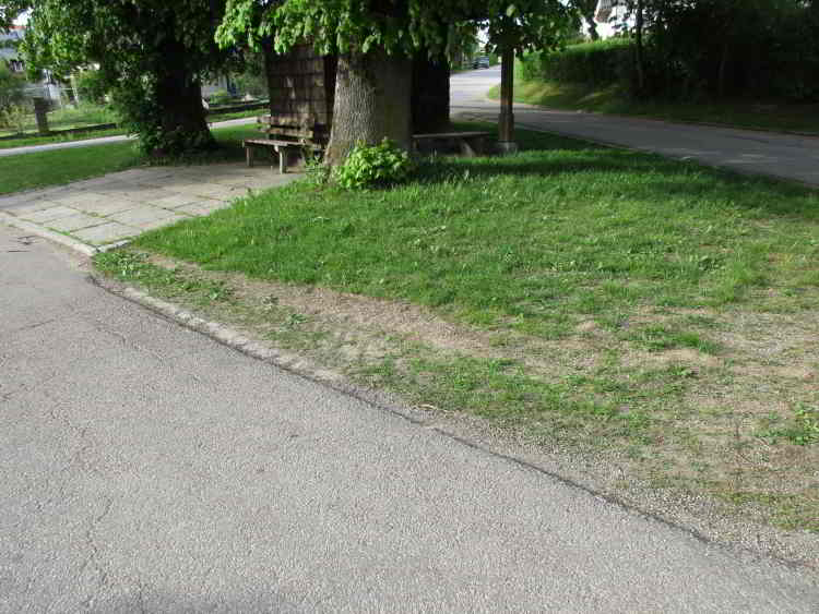 Wenig Respekt vorm Kapellengarten der Kohlbauerkapelle